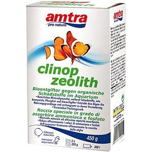 Amtra Pro Nature Clinop Zeoliet waterzuivering voor aquaria, 450 g