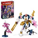 LEGO 71807 NINJAGO De elementaire robot van Sora's technologie, speelgoed voor kinderen met Sora minifiguur, Ninja cadeau