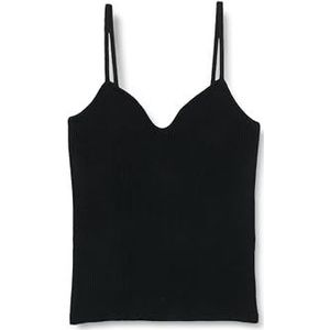 VERO MODA Vmwillow Sl Strap Top Ga Débardeur en tricot pour femme, Noir, XL