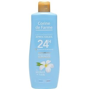 Corine de Farme - Vochtinbrengende melk en verlenging aftersun - bruiningsactivator - met Monoï de Tahiti - Body & Face Lotion - Hydrateert 24 uur - 250 ml - Gemaakt in Frankrijk