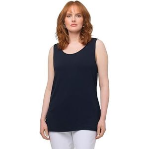 Ulla Popken Oversized tanktop voor dames, Minuten Blauw