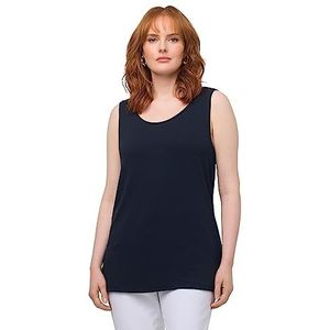 Ulla Popken Oversized tanktop voor dames, Minuten Blauw