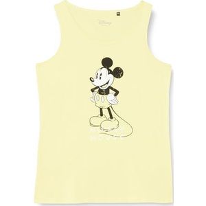 Disney Wodmicktk111 Tanktop voor dames, 1 stuk, Geel.