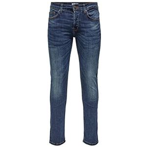 ONLY & SONS Regular Fit Jeans Weft Medium Blue