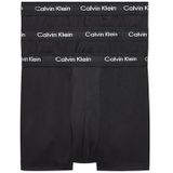 Calvin Klein Boxershorts voor heren, verpakking van 3 stuks, Zwart (Black W. Black Wb Xwb), XS