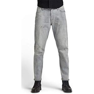 G-STAR RAW, Heren Jeans Scutar 3D Tapered, Grijs (Vintage Oreon Grey Destroyed C293-C296)