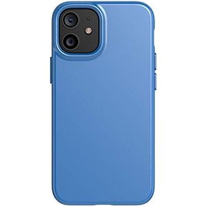 tech21 T21-8363 Evo Slim Apple iPhone 12 Mini 5G antimicrobiële hoes met 2,4 m valbescherming, klassiek blauw