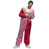 Boland Clownkostuum voor volwassenen, carnavalskostuum voor heren, horrorkostuum voor Halloween of carnaval