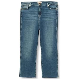 7 For All Mankind Luxvinsealev Jeans Hw Slim Kick pour femme, bleu foncé, 25