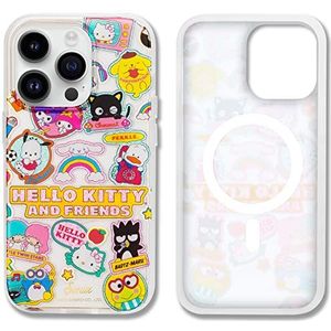 Sonix Sanrio iPhone 14 Pro Max hoes, compatibel met MagSafe, 3 m valtest, Hello Kitty en Friends stickers