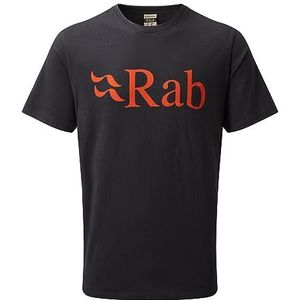 Rab Stance Logo heren T-shirt korte mouwen Beluga maat S 2019