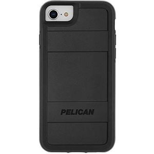 Pelican iPhone SE (2020) hoes, iPhone 8 hoes, iPhone 8 hoes, beschermingsserie, militaire valbescherming, 4,7 inch, zwart