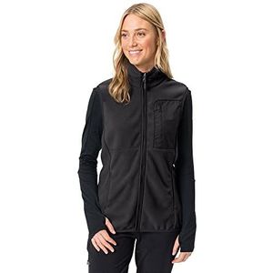 VAUDE Wo Rosemoor Fleecevest voor dames, zwart.