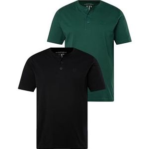 JP 1880 T-shirt pour homme, vert bouteille, XXL