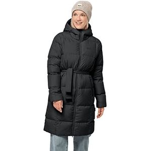 Jack Wolfskin Frozen Lake Coat W dames mantel (1-Pack), Zwart, M