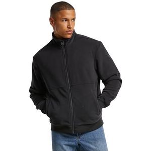 Urban Classics Tb7016-colour Block Polar Fleece Jacket Lichte Herenjassen (1 stuk), zwart/zwart