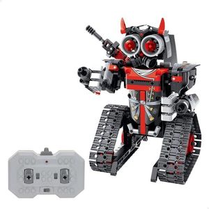 ColorBaby iM.Master 85456 3-in-1 op afstand bestuurbare robot, 419 stuks, 2,4 GHz radiografisch bestuurbare robot, mechanische montage, 3 modi transformatie, scharnierende structuur, bewegende delen