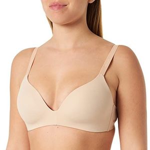 HUGO Draadloze bh voor dames, lichtbeige 271, 100D, lichtbeige 271