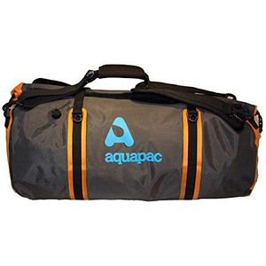Aquapac Upano Waterproof Duffel, Grijs/Zwart/Oranje, 71 cm, reistas