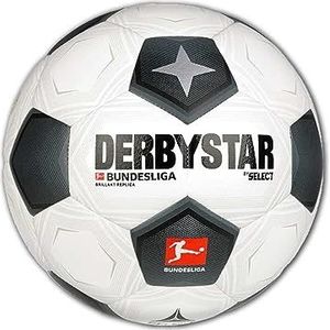 Derbystar Uniseks - volwassenen Bundesliga Shiny Replica Classic v23 Voetbal Wit 5