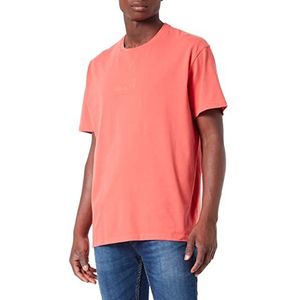 Wrangler Wr Spiced Coral T-shirt voor heren, Gespiced Coral