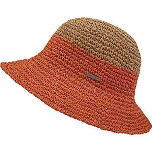 CHILLOUTS Wisla hoed zonnehoed dames, oranje/bruin