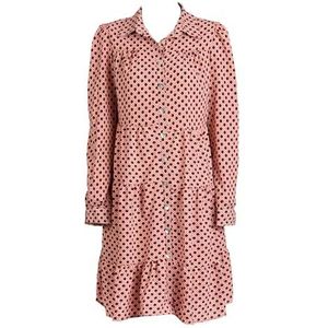 SOHUMAN Sohuman spinnerjurk voor dames, Bordeaux