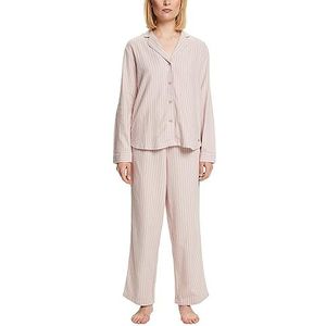 ESPRIT Pyjama en flanelle, rose clair, XXL