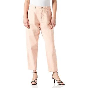 Naf Naf Broek - Palazzo - dames, roze pensee, maat 42