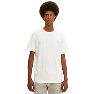 TOM TAILOR t-shirt heren, 10332, gebroken wit