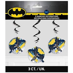 Unique 77520 Hangende Swirl Decoraties - 26 | Batman | 3 stuks