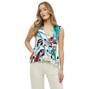 Desires Haut sans manches Destiny Femme, 0011p Imprimé Gardenia, XXL