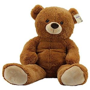Sweety Toys 10189 Pluche dier teddybeer om te knuffelen, 100 cm, pluizige teddybeer voor meisjes, jongens en baby's, teddybeer om te knuffelen