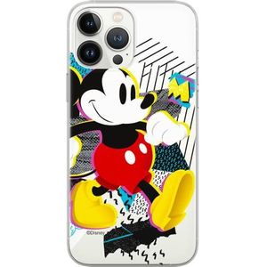 ERT GROUP Telefoonhoes voor iPhone 13 Pro Max, origineel en officieel gelicentieerd product van Disney, motief Mickey 032, perfect aangepast aan de vorm van de mobiele telefoon, gedeeltelijk bedrukt