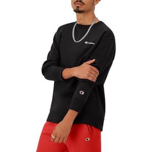 Champion Sweatshirt met ronde hals voor heren, Zwart-Y08160