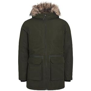 JACK & JONES Jjewing Parka Sn Parka voor heren, Rosin