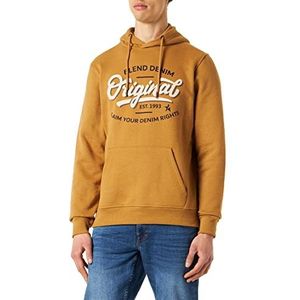 BLEND Heren sweatshirt, 180937/brons bruin, XL, 180937/bronsbruin