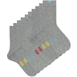 Dim EcoDIM uniseks sokken voor kinderen, 5 stuks, Lichtgrijs