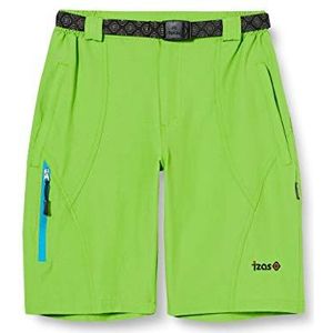 Izas Himalaya elastische shorts voor heren, lichtgroen/turquoise