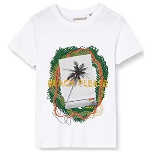 Mexx SS T-shirt voor jongens, Helder Wit