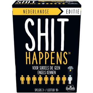 Goliath Shit Happens - Hilarisch partyspel voor 2+ spelers vanaf 18 jaar