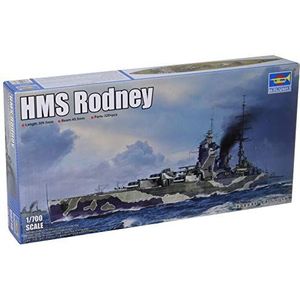 Trumpeter 006718 HMS Rodney bouwpakket kunststof kleurrijk