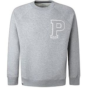 Pepe Jeans Pike Sweatshirt voor heren, 933 Grey Marl