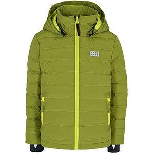 Lego Wear Winterjas voor jongens, winddicht, warm, gewatteerd, groen, 104, Groen