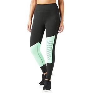 PUMA 7/8 Graphic Tight Logo - Leggings - 7/8 Graphic Tight - Dames, Puma zwart-groene mica