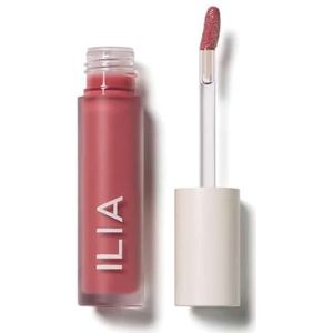 ilia Natural Balmy Gloss Getinte Lippenolie, niet giftig, dierproefvrij, Clean Beauty Tahiti, verbrand koraal