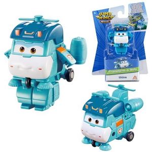 Super Wing Shine, Transform-a-Bots, kleutervliegtuig voor jongens en meisjes van 3, 4, 5 jaar, verjaardagscadeaus voor kinderen