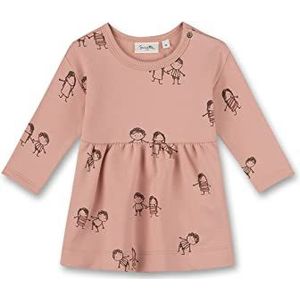 Sanetta 10933 Casual jurk voor babymeisjes, Lichtroze