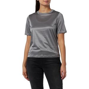 s.Oliver BLACK LABEL Damen T-Shirt in schimmernder Optik, 9444, 46