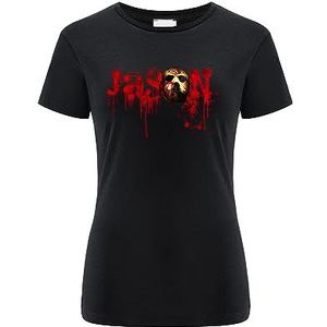ERT GROUP T-shirt voor dames, Friday the 13th 001 Black